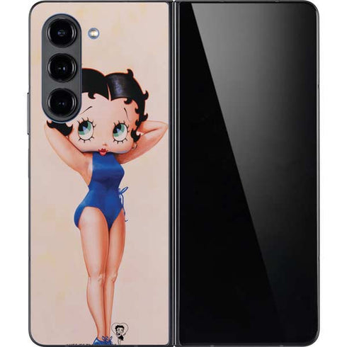 Betty Boop Swimsuit Galaxy Z Fold5 5G Skin
